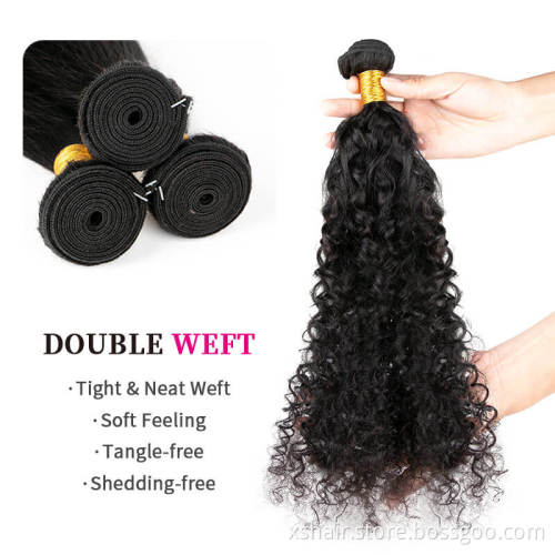Factory direct unprocessed 12A water wave bundles virgin human hair bundles brazilian hair weaves